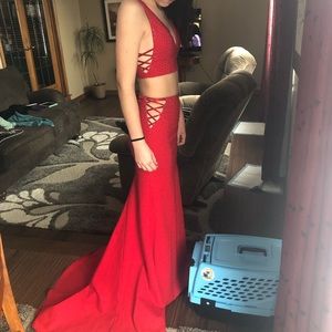 sherri hill size 0 prom dress